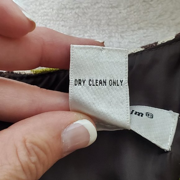 RICHARD MALCOLM Elegant Jacquard Sleeveless Sheath Petite Lined Dress - Picture 8 of 11